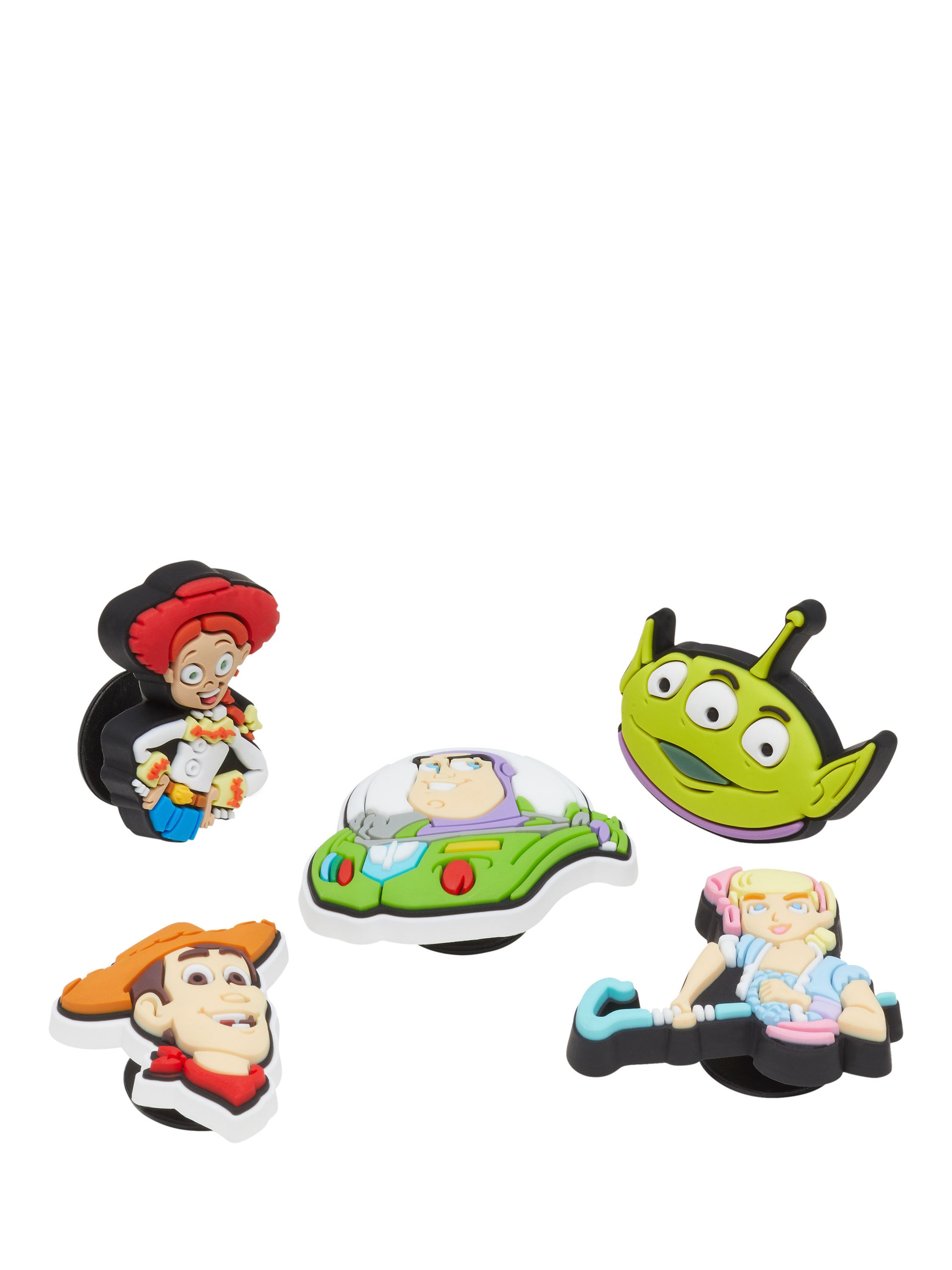 Product image 2 of 4, which shows Crocs Kids' Toy Story Jibbitz, Set of 5, Multi