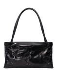 BY FAR Hannah Leather Triple Zip Shoulder Bag