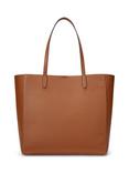 Lauren Ralph Lauren Cameryn Pebbled Leather Large Tote Bag, Lauren Tan