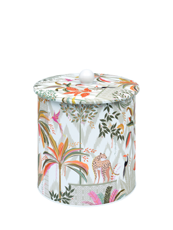 Sara Miller Palm House Biscuit Barrel Tin, 5L, Multi