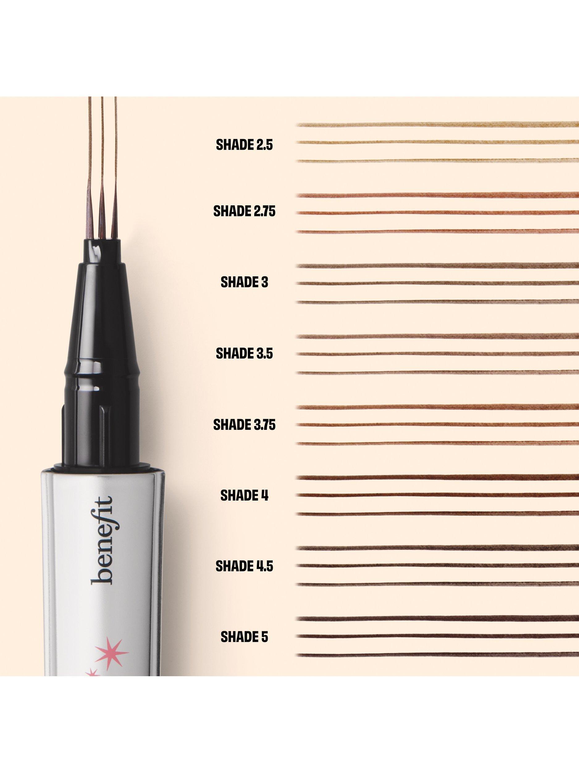 Product image 5 of 9, which shows Benefit Mighty Fine Brow Pen, 05 Warm Black-Brown