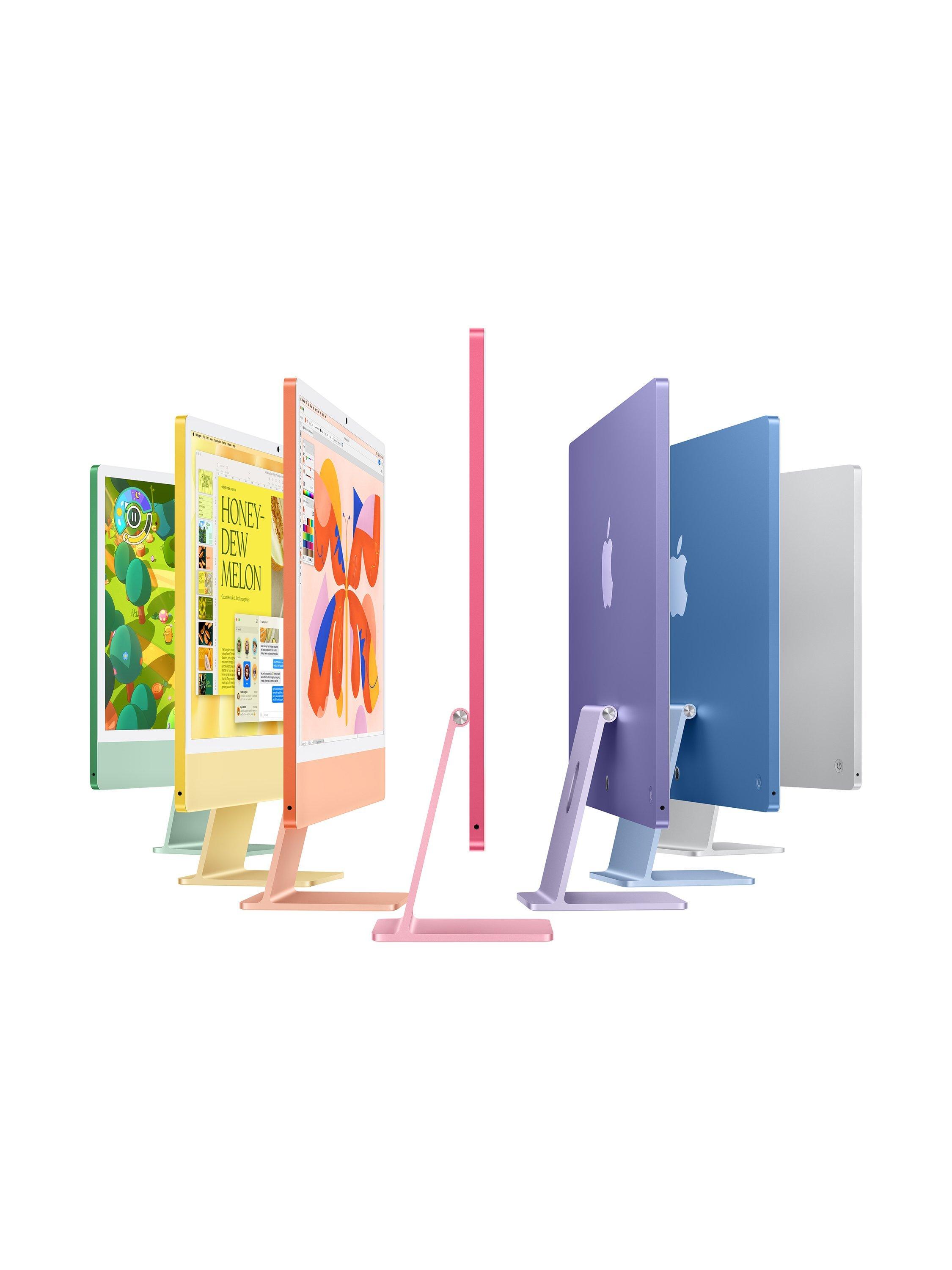 2024 Apple iMac 24 All-in-One, M4 Processor, 16GB RAM, 512GB SSD, 10‑Core GPU, 23.5” 4.5K, Pink 2024 Apple iMac 24 All-in-One, M4 Processor, 16GB RAM, 512GB SSD, 10‑Core GPU, 23.5” 4.5K, Pink
