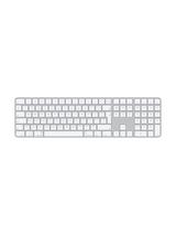 Apple Magic Keyboard with Touch ID & Numeric Keypad (2024) for Mac Models with Apple Silicon, British English, White