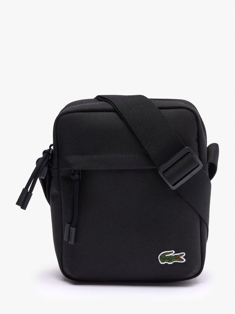 Product image 1 of 7, which shows Lacoste Neocroc Cross-body Bag, Black