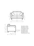 John Lewis Munro High Back Motion Small 2 Seater Sofa