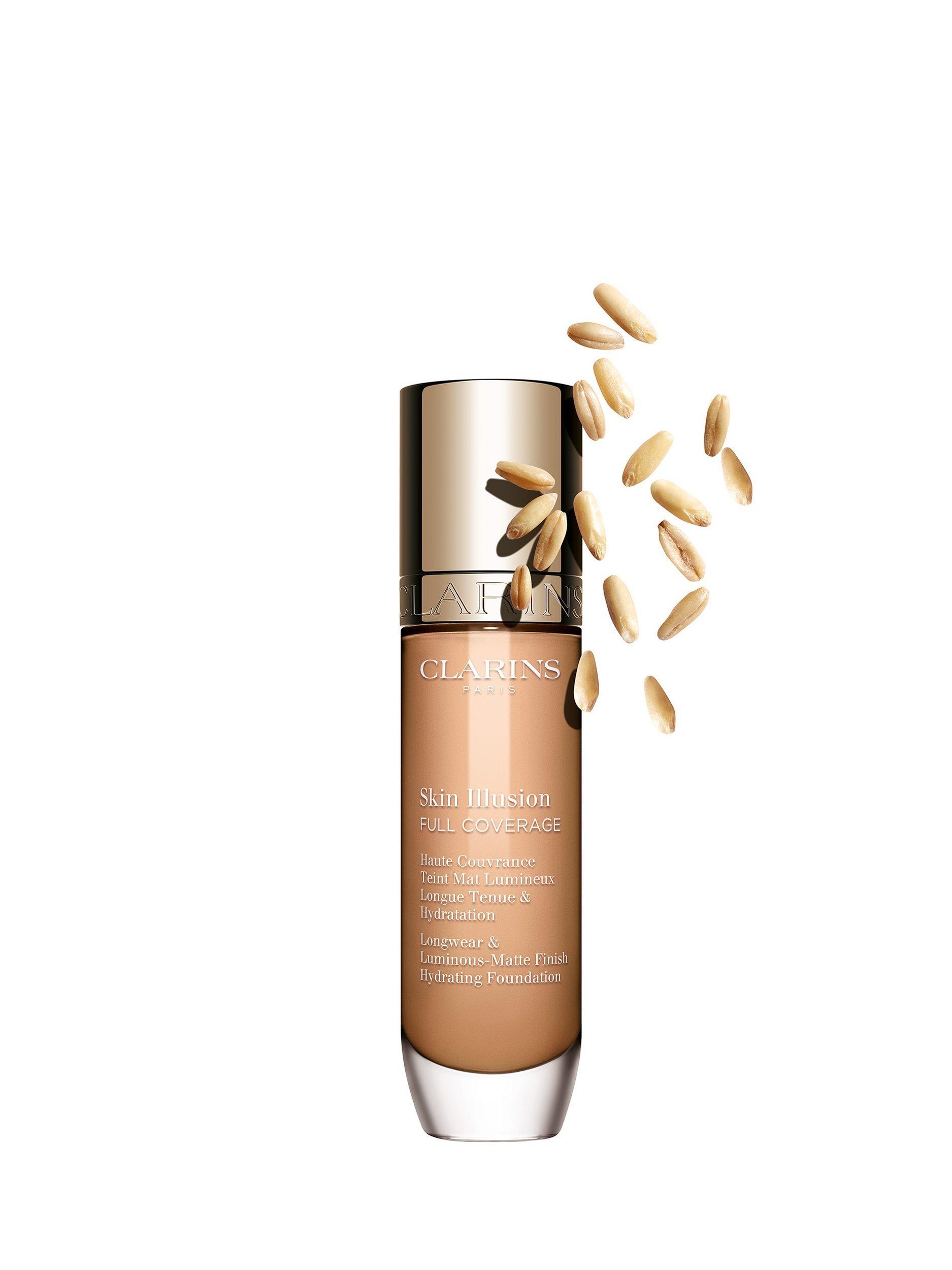 Product image 2 of 8, which shows Clarins Skin Illusion Full Coverage Foundation, 108.3N