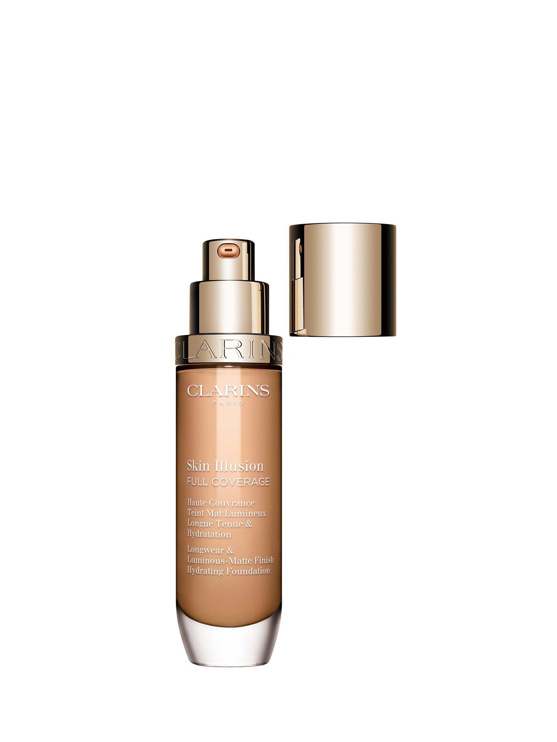 Product image 4 of 8, which shows Clarins Skin Illusion Full Coverage Foundation, 108.3N
