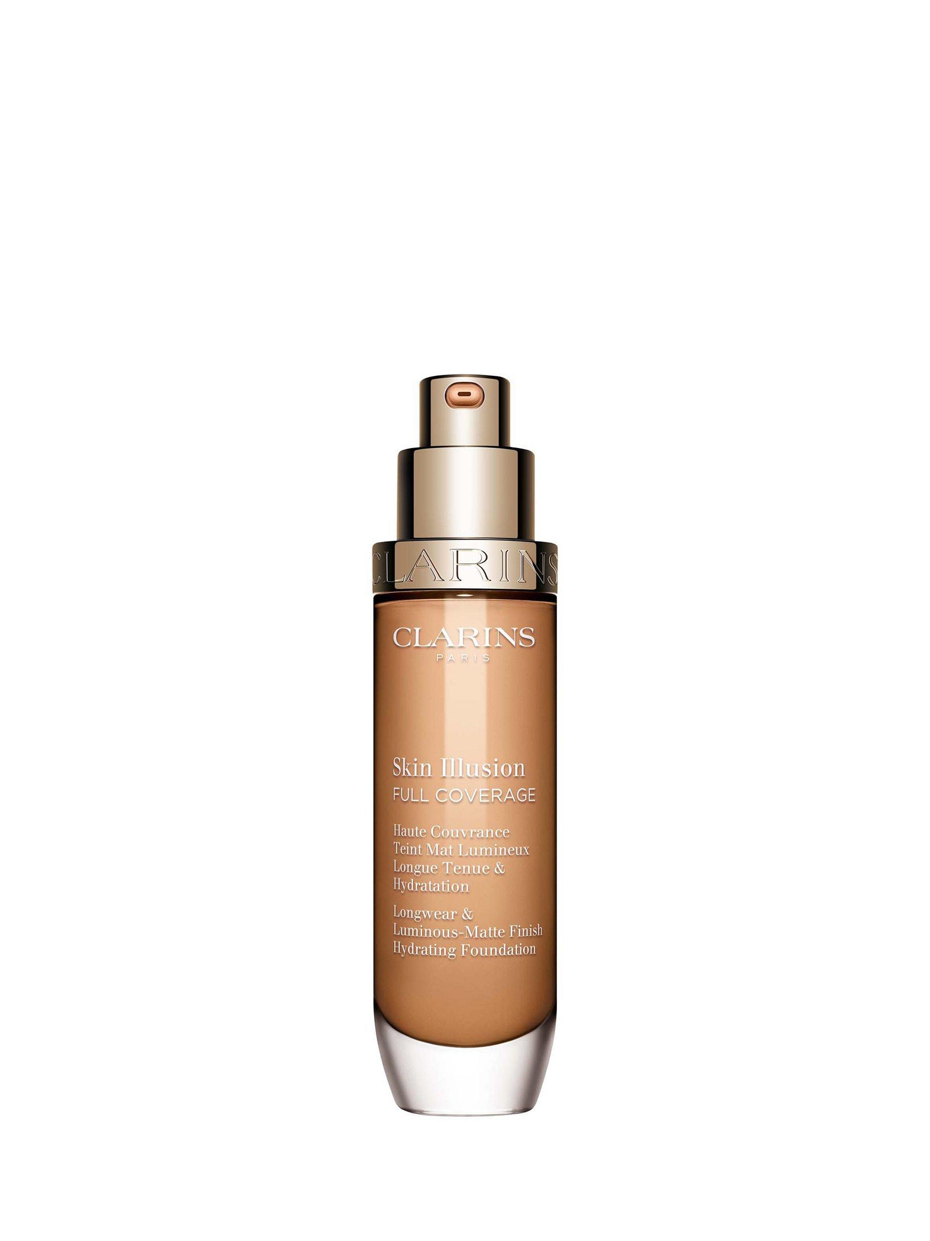 Product image 3 of 8, which shows Clarins Skin Illusion Full Coverage Foundation, 108.5W