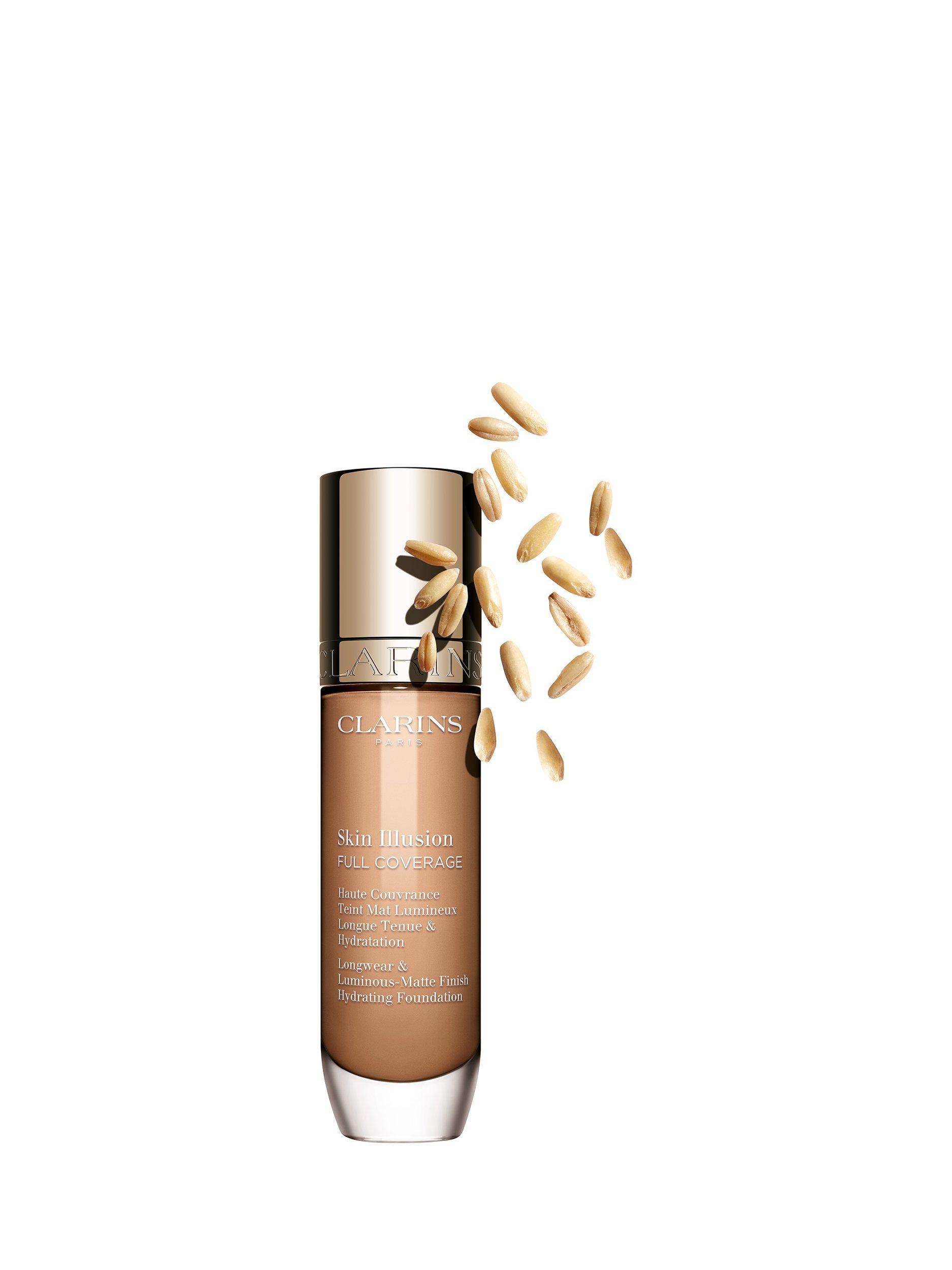 Product image 2 of 8, which shows Clarins Skin Illusion Full Coverage Foundation, 110N