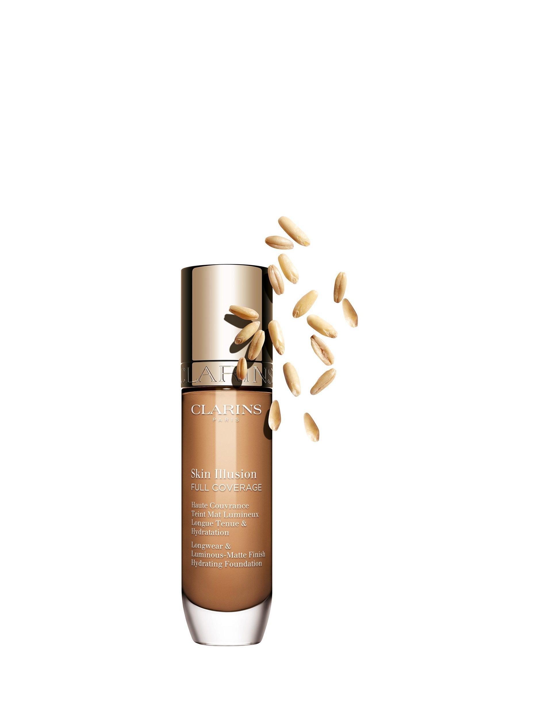 Product image 2 of 8, which shows Clarins Skin Illusion Full Coverage Foundation, 112.3N