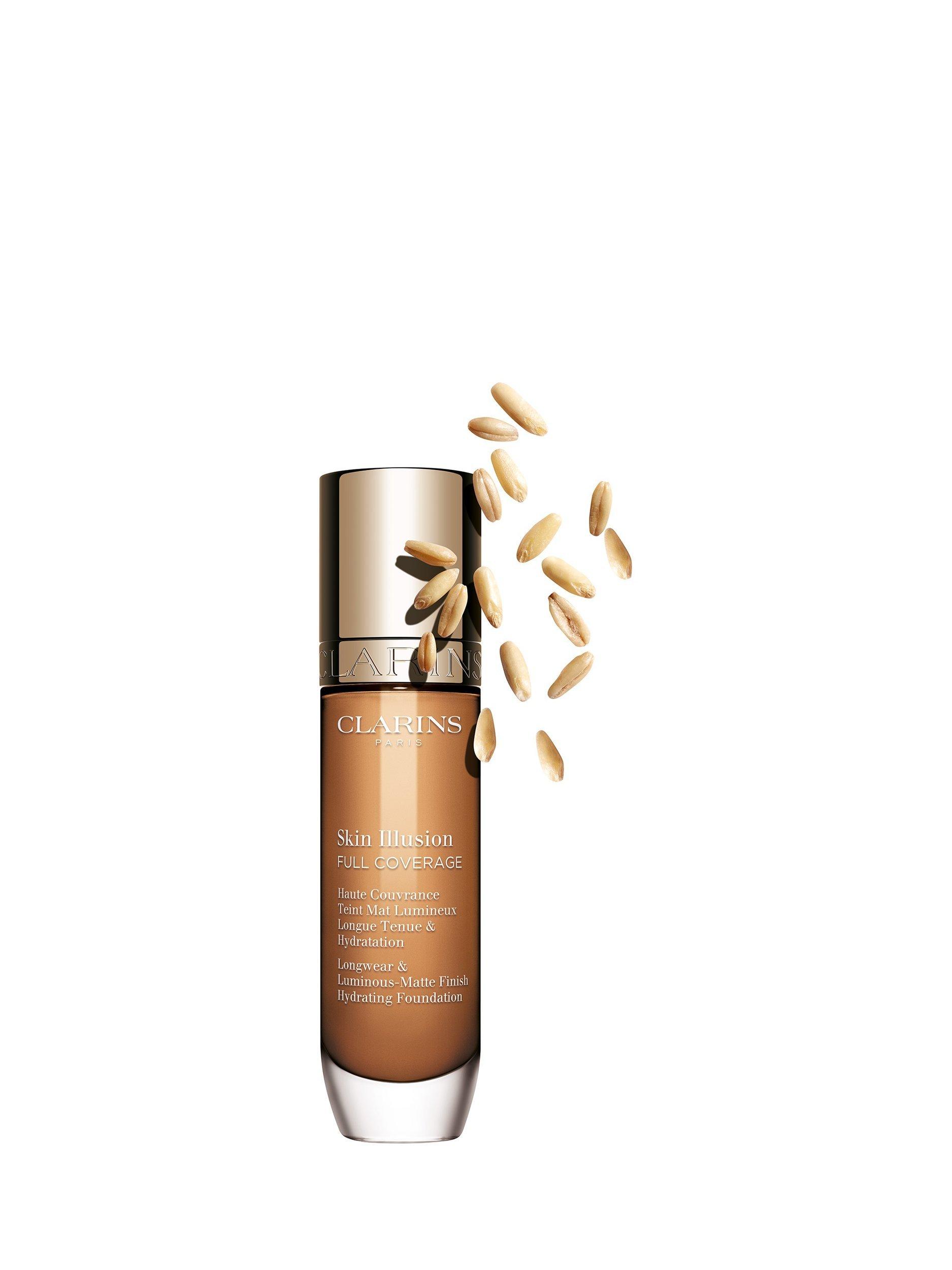 Product image 2 of 8, which shows Clarins Skin Illusion Full Coverage Foundation, 114N