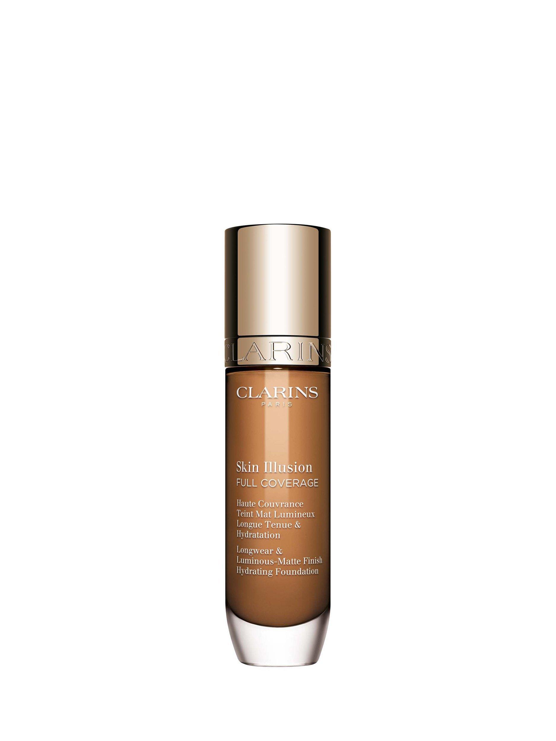 Product image 1 of 8, which shows Clarins Skin Illusion Full Coverage Foundation, 116.5W