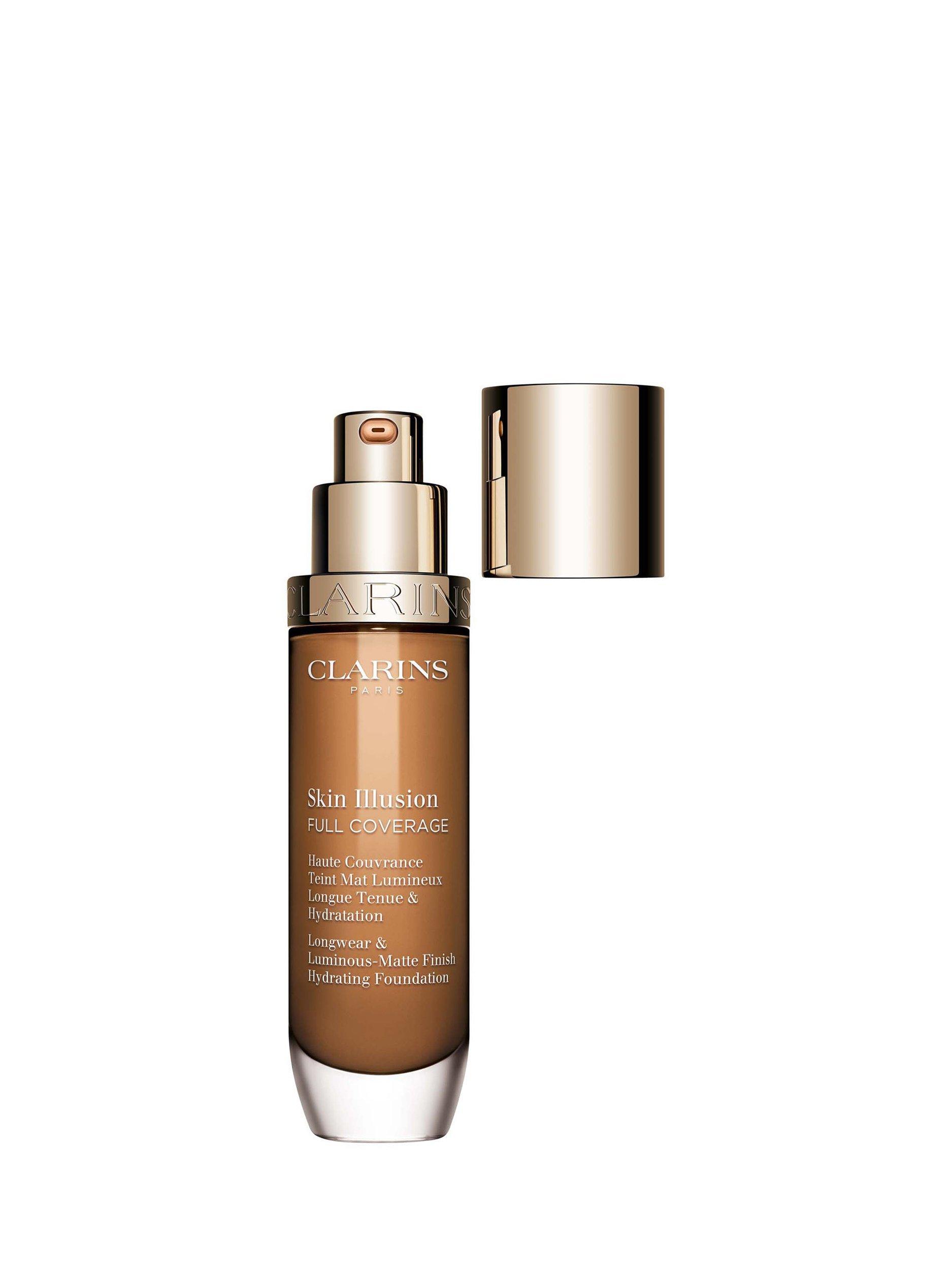 Product image 4 of 8, which shows Clarins Skin Illusion Full Coverage Foundation, 116.5W