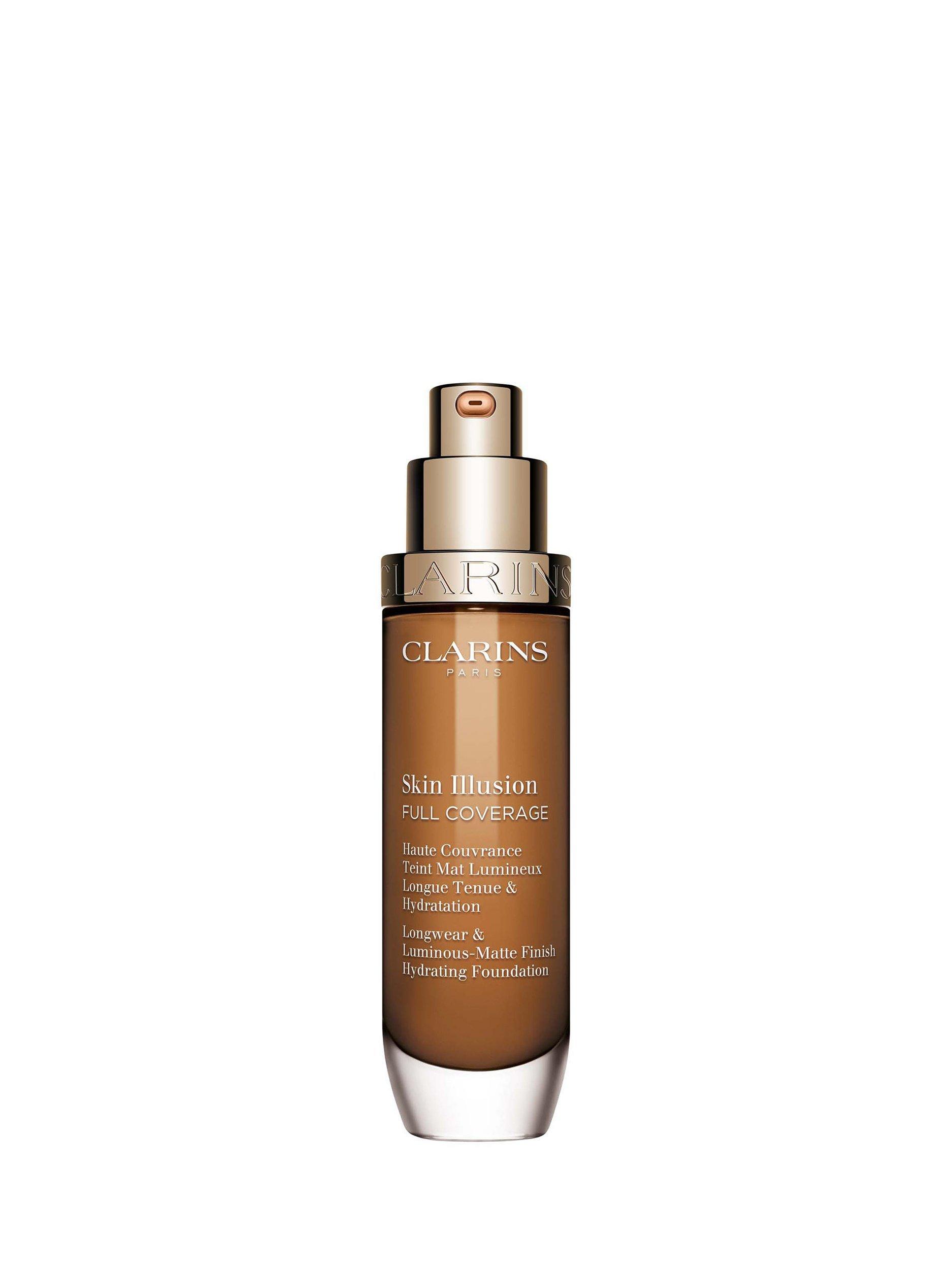 Product image 3 of 8, which shows Clarins Skin Illusion Full Coverage Foundation, 118.3W