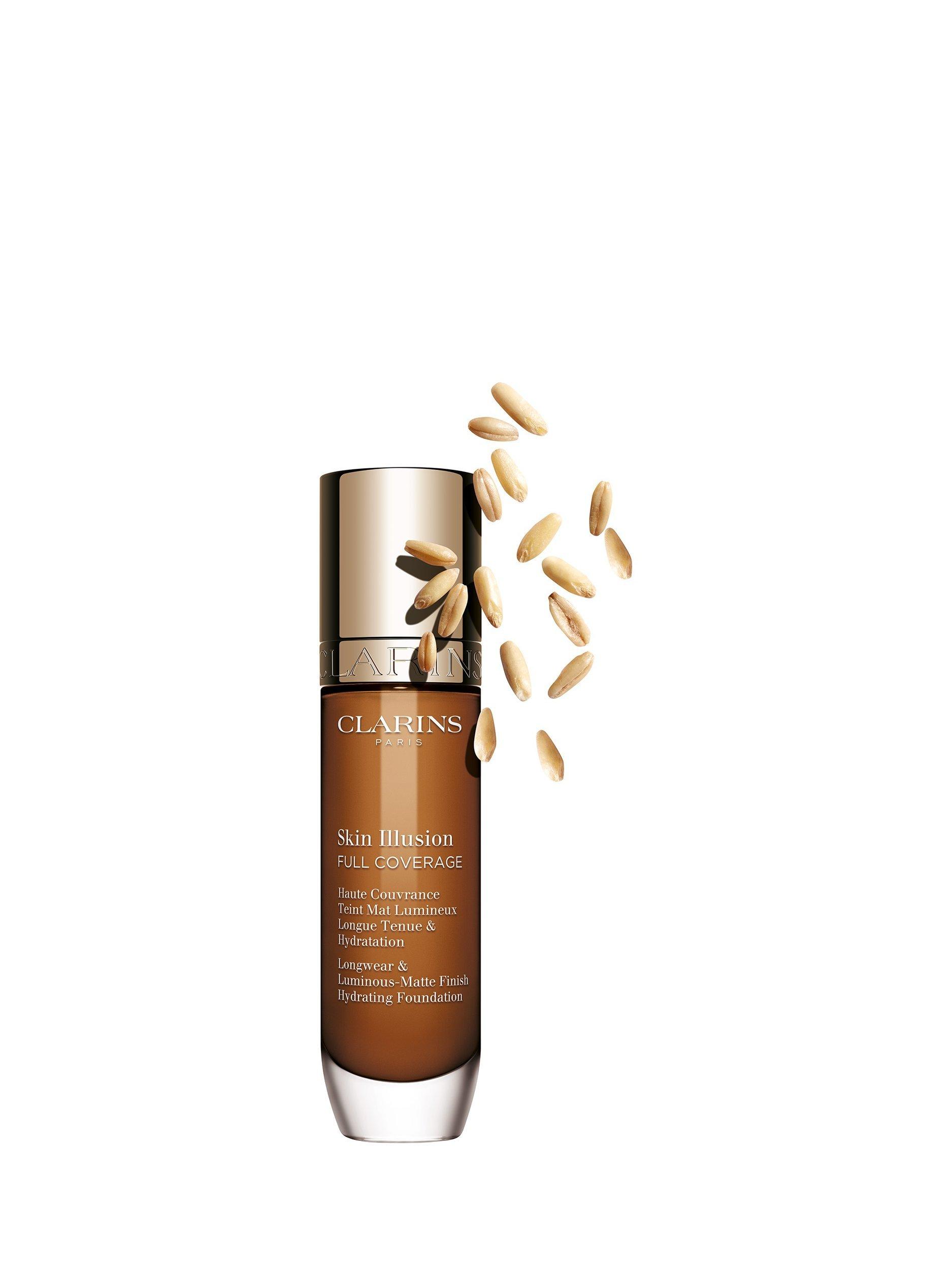 Product image 2 of 8, which shows Clarins Skin Illusion Full Coverage Foundation, 118.5N