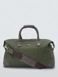 John Lewis Cotton Canvas Weekender Bag, Olive