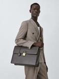 John Lewis Leather Briefcase