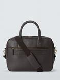 John Lewis Leather Laptop Briefcase