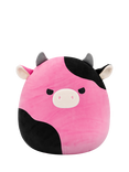 Squishmallows Original Pollyanna Black and Pink Cow 12" Plush Soft Toy