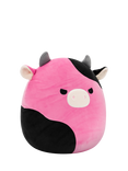 Squishmallows Original Pollyanna Black and Pink Cow 12" Plush Soft Toy