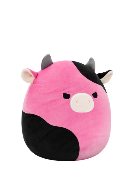 Squishmallows Original Pollyanna Black and Pink Cow 12" Plush Soft Toy - view 2, Multi