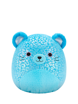 Squishmallows Original Sarge Blue Jaguar Plush Soft Toy, Multi