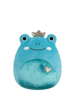 Squishmallows Original Ludwig the Teal Tonal Frog 7.5" Valentine’s Plush Soft Toy, Multi
