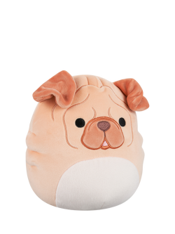 Squishmallows Morton the Brown Shar Pei Dog 7.5" Plush Soft Toy - view 2, Multi