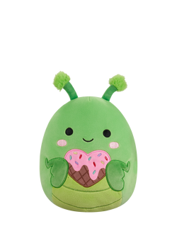 Squishmallows Original Trenton the Green Praying Mantis 7.5" Valentine’s Plush Soft Toy, Multi