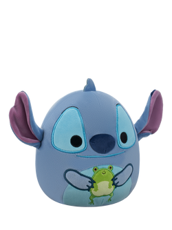 Squishmallows Original Disney Stitch Holding Frog 10" Plush Soft Toy - view 2, Multi