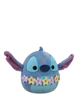 Squishmallows Original Disney Stitch Wearing Lei 10" Plush Soft Toy - view 2, Multi