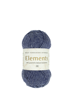 West Yorkshire Spinners Elements DK Yarn, Ultramarine, 50g