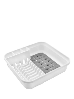 ADDIS Premium Draining Station, White/Grey, White & Grey