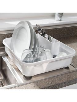 ADDIS Premium Draining Station, White/Grey - view 2, White & Grey