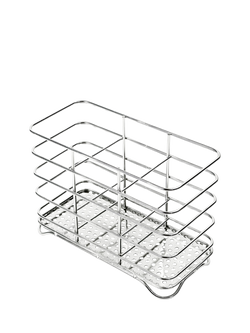 ADDIS Stainless Steel Cutlery Drainer, Silver