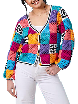 King Cole Summer Fiesta Crochet Pattern Book - view 2, Multi