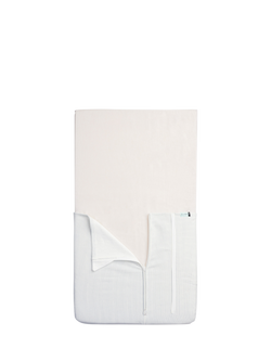 ergoPouch HugMe Organic Cotton and Bamboo Blend Baby Blanket - view 2, Midnight Stripe