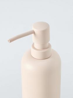 John Lewis Matt Finish Soap Dispenser - view 2, Plaster