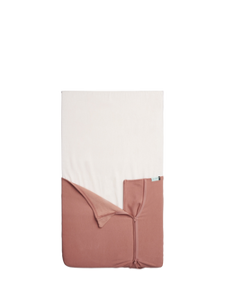 ergoPouch HugMe Organic Cotton and Bamboo Blend Baby Blanket - view 2, Rose