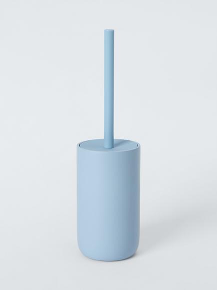 John Lewis Matt Finish Toilet Brush, Haze Blue