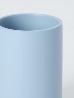 John Lewis Matt Finish Bathroom Tumbler - view 2, Haze Blue