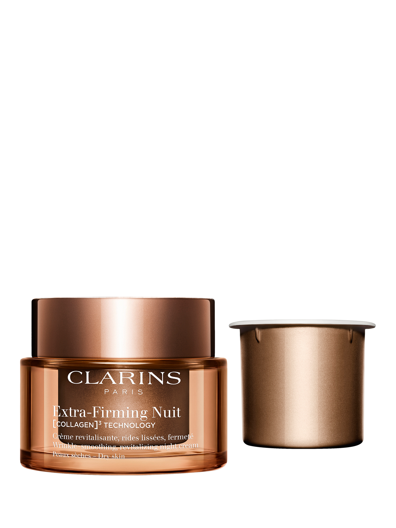 Product image 3 of 5, which shows Clarins Extra-Firming Night Cream Dry Skin, 50ml