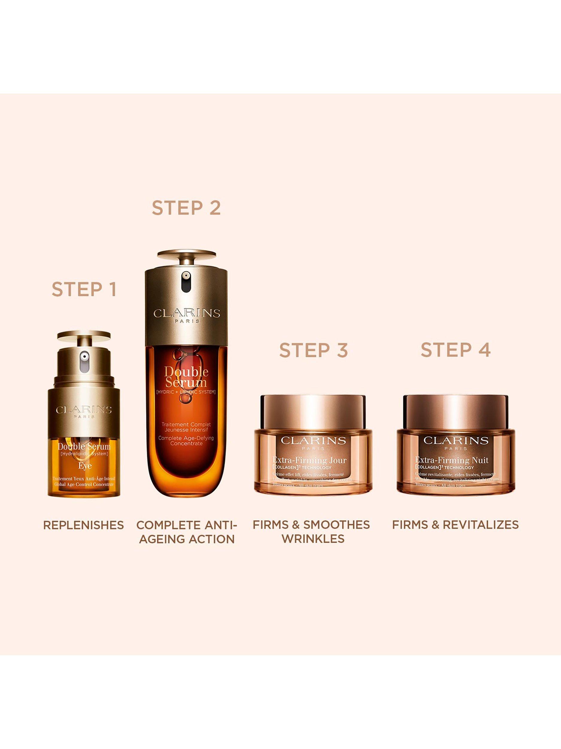 Product image 4 of 5, which shows Clarins Extra-Firming Night Cream Dry Skin, 50ml