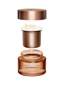 Clarins Extra-Firming Night Cream All Skin Types Refill, 50ml - view 2, 