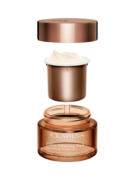 Clarins Extra-Firming Night Cream All Skin Types Refill, 50ml - view 2, 
