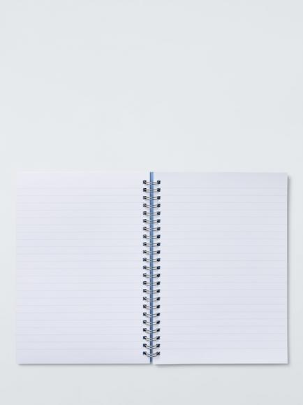 John Lewis Check Notebook, Multi - view 2, Multi
