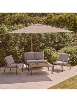 LG Outdoor Sanctuary Rope 4-Seater Garden Lounge Set, Grey - view 2, 