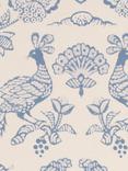 John Lewis x Sanderson Tamizart Wallpaper, Dove Blue
