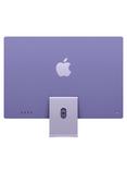 2024 Apple iMac 24 All-in-One, M4 Processor, 16GB RAM, 512GB SSD, 10‑Core GPU, 23.5” 4.5K, Purple