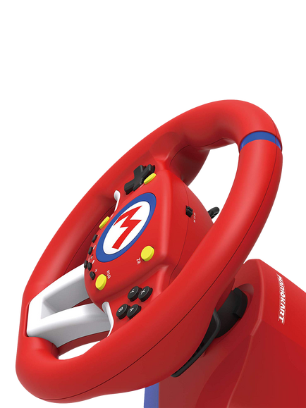 Hori Mario Kart Racing Wheel Pro for Nintendo Switch, Red/Blue/White - view 2, Red/Blue/White